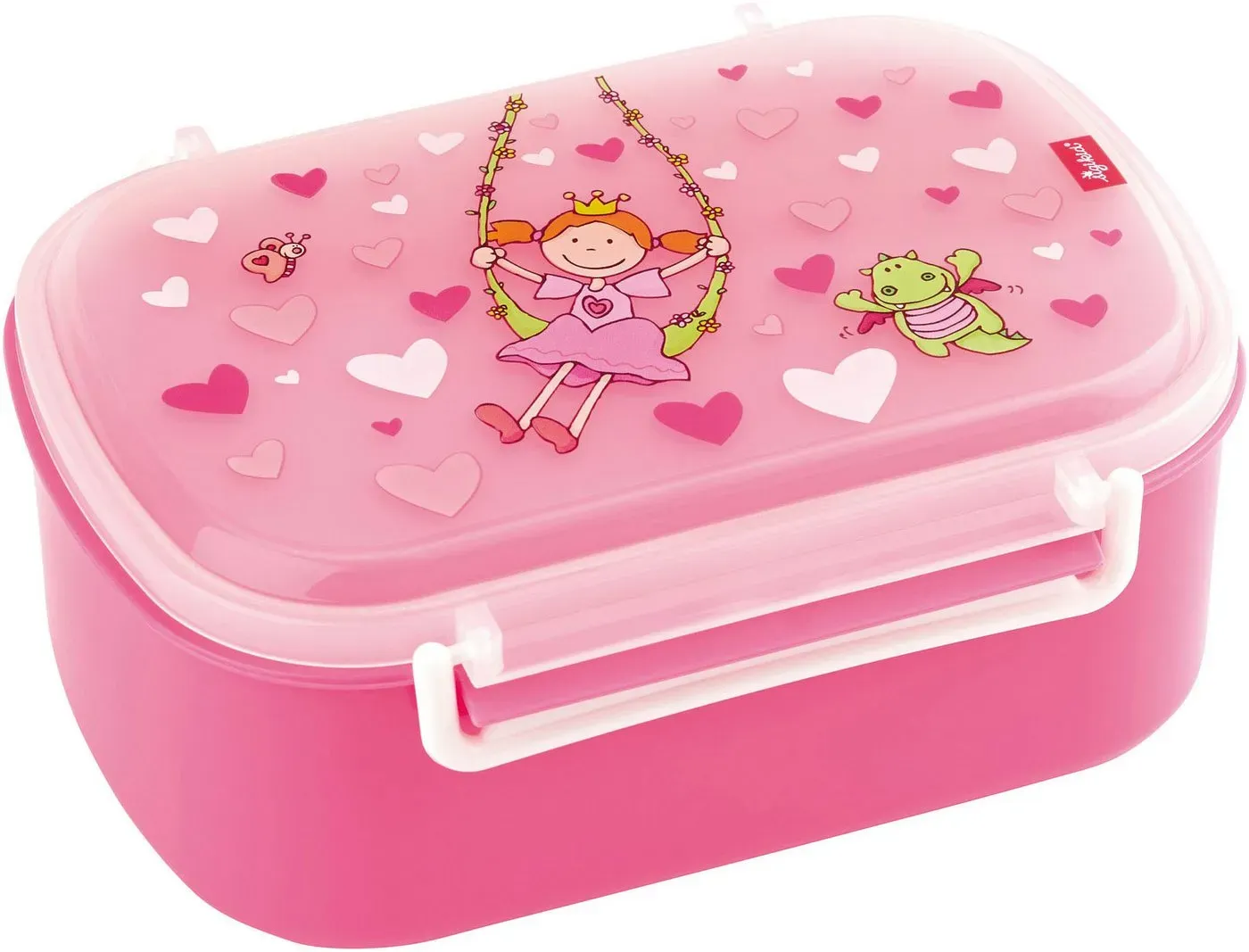 Preisvergleich Produktbild Sigikid Lunchbox Pinky Queeny rosa, Polyprophylen (PP), (2-tlg) rosa