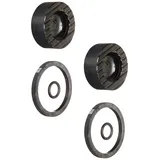 Avid Ersatzteil Kolben-Kit Bremssattel Elixir Bremsen, Schwarz, One Size