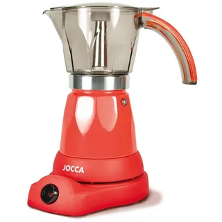 Jocca elektrische Espresso Kaffeemaschine Rot,