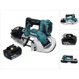 Makita DPB 183 M1 Akku Bandsäge 18 V 66 mm Brushless + 1x Akku 4,0 Ah - ohne Ladegerät