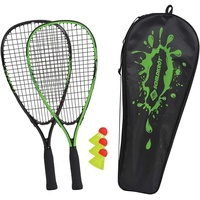 Schildkröt Speed Badminton Set, schwarz grün