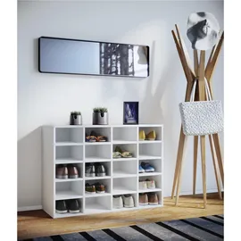 VCM Hinsol L 92 x 67 x 33 cm offen / weiß