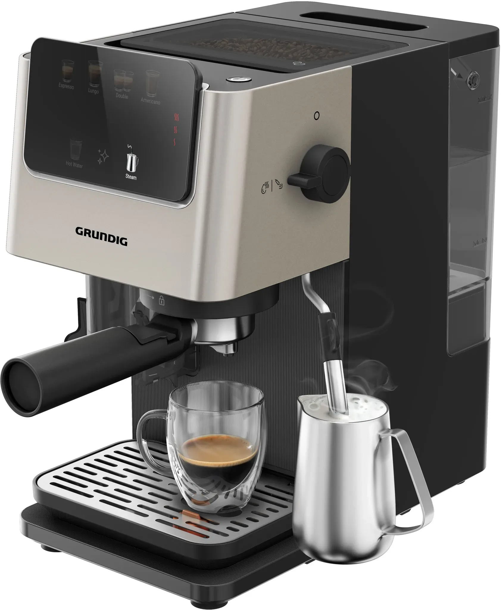 GRUNDIG Siebträgermaschine 