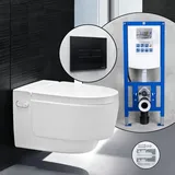 Geberit AquaClean Mera Comfort Komplett-SET Dusch-WC mit neeos Vorwandelement,, 146210111+16601BM#SET, Comfort