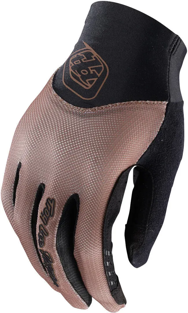 Troy Lee Designs Ace 2.0 Coffee Dames Motorcross Handschoenen, zwart-bruin, 2XL Voorvrouw