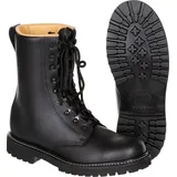 Max Fuchs MFH Kampfstiefel, Vollleder, gute Ausführung, schwarz - Schwarz - 43