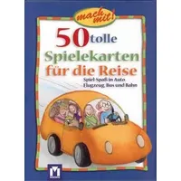  50 tolle Spielkarten für die Reise, Spielspaß in Auto,