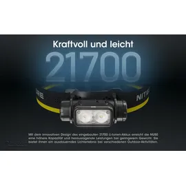 Nitecore NU50 LED Stirnlampe akkubetrieben 1400lm NC-NU50