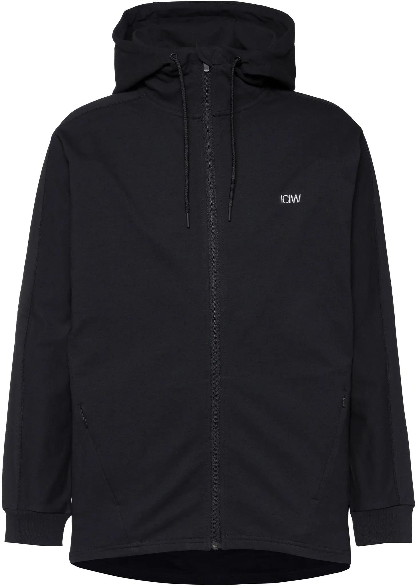 ICANIWILL Activity Sweatjacke Herren in black, Größe S - schwarz