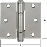 FP Türscharnier 75x75 mm