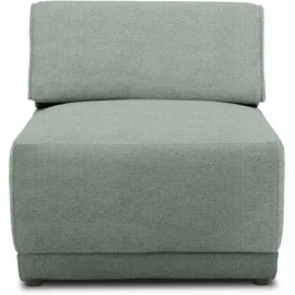 DOMO collection Sofaelement »800007« Rückenkissen aufstellbar, unendlich erweiterbar, grün