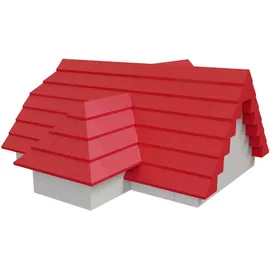 HUBELINO 124-teiliges Dachsteine Set