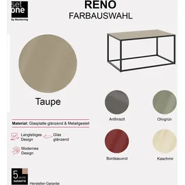 Set One by Musterring Reno Grau Glas 100 x 50 x 60 cm