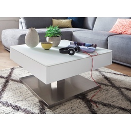 MCA Furniture Mariko weiß matt Lack 75 x 38 x 75 cm