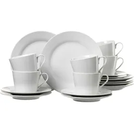 Ritzenhoff & Breker Bianco Kaffeeservice 18-tlg. weiß