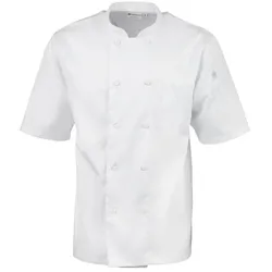 Chef Works Montreal Cool Vent S weiße Unisex-Küchenjacke Chef Works