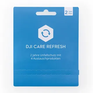 DJI Pocket 2 Care Refresh (2 Jahren) - VIP Serviceplan für Pocket 2, bis zu 2 Ersatzprodukte innerhalb von 2 Jahren, Abdeckung von Sturz- und Wasserschäden, Aktiviert innerhalb von 30 Tage