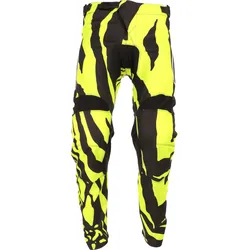 Acerbis Linear Lombok, Textilhose - Schwarz/Neon-Gelb - 36