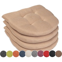 Sunnypillow 4er Set Stuhlkissen 40x40 cm - Sitzkissen Stuhl