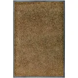 vidaXL Fussmatte 60 x 90 cm Braun