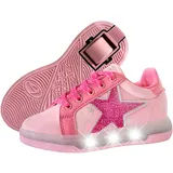 BREEZY ROLLERS LED Schuh mit Rollen rosa/pink 35