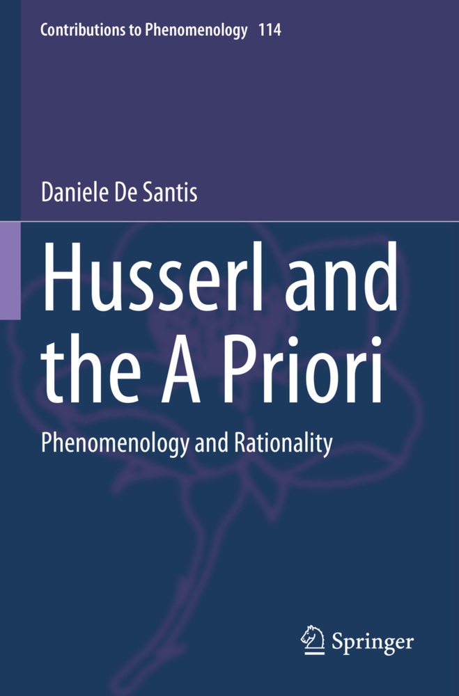 Husserl And The A Priori - Daniele De Santis  Kartoniert (TB)