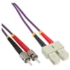 LWL Duplex Kabel, OM4, 2x SC Stecker/2x ST Stecker, 10m (82510P)
