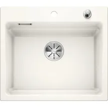 Blanco Etagon 6 kristallweiß glänzend + Excenterbetätigung + InFino