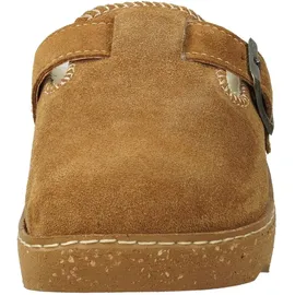 ROHDE Damen, Frauen, Hausschuhe,warm gefüttert,verbandschuhe,therapieschuhe,Klett-Hausschuhe,Cuoio,40 EU / 6.5 UK - 40 EU