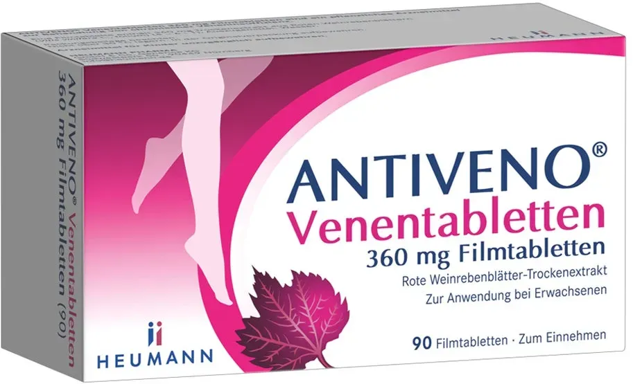 Preisvergleich Produktbild ANTIVENO Venentabletten 360 mg Filmtabletten 90 St