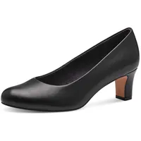 Jana Damen Pumps Elegant Kleiner Absatz Weite H Mehrweite, Schwarz (Black), 38 EU