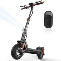 isinwheel E Scooter Offroad mit Straßenzulassung, 11 Zoll MAX 80KM Reichweite E Roller, Faltbarer E-Scooter mit Duale Aufhängung, Blinker und APP,Electric Scooter Erwachsene für Stadt und Land Pendeln