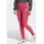 adidas Essentials Linear Cotton Leggings Power Pink/White L