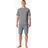 SCHIESSER Pyjama Selected Premium Jacquard Grau M (50)