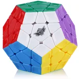 Maomaoyu Zauberwürfel Megaminx 3x3, Dodekaeder Zauberwürfel Speedcube Stickerless, Zauberwürfel Original Pentagon Magic Cube, Zauberwürfel Puzzle Spielzeug für Jungen, Kinder, Erwachsene