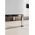 Rauch Kombikommode 200 x 72 x 42 cm Beige / Glas Beige (Champagner)