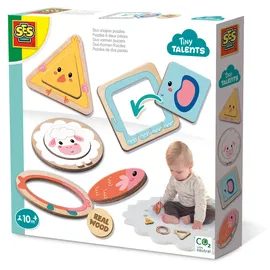 SES Creative Tiere Formen-Puzzle 128-tlg.