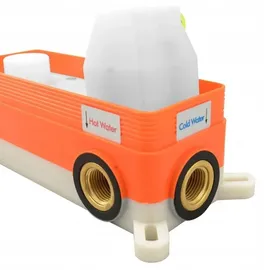 REA Unterputz Wannenarmatur Lungo Gold Box