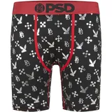 Psd Boxershorts PSD PB MONOGRAM rot / schwarz / weiß XL 1er Pack