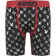 Psd Boxershorts PSD PB MONOGRAM rot / schwarz / weiß XL 1er Pack