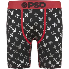 Psd Boxershorts PSD PB MONOGRAM rot / schwarz / weiß XL 1er Pack