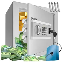 Kesser Elektronischer Tresor / Zahlenschloss / keine Sicherheitsstufe