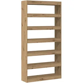 vidaXL Bücherregal 100 x 30 x 198 cm Eiche