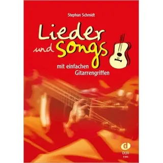 Lieder und Songs mit einfachen Gitarrengriffen