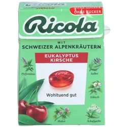 Ricola O.z.box Eukalyptus Kirsche Bonbons