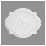 PROVISTON Stuckrosette 515 x 420 mm Weiß 2 St.
