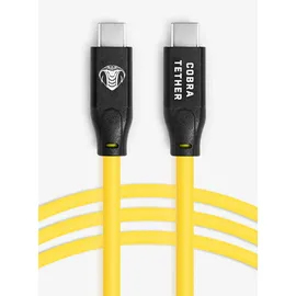 cobratether USB-C auf USB-C 5 m Gelb