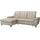 Mirjan24 Ecksofa Beige,