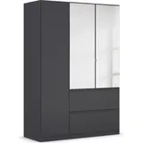 Rauch Drehtürenschrank »Kleiderschrank Schrank Garderobe Wäscheschrank COSTA in 3 Breiten«, mit Spiegel, grifflose Front und Push-to-Open Funktion MADE IN GERMANY