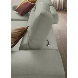 W.Schillig Eckcouch Chenille 3-Sitzer Grau